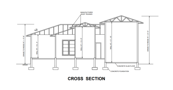 Modern House Plan | 3 Bedroom & 3 Bathroom House Plan - Image 4