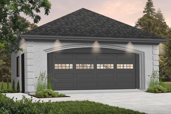 2 car garage  24 x 24/576 sq. exterior framing :2x6